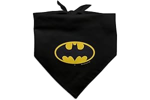 GRAPHICS & MORE Batman Classic Bat Shield Logo Dog Pet Bandana Premium...