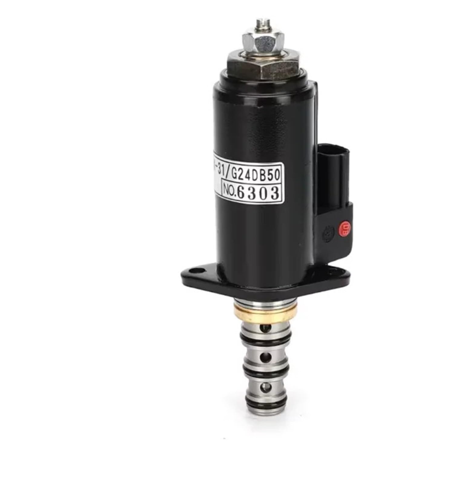 ZIDRICDND 1Pcs Excavator Hydraulic Main Pump Solenoid Valve YT35V00013F1 KWE5K-31 For Solenoid sk200 8