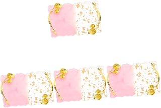 FRCOLOR 4 Pçs Paleta De Mistura De Paleta De Unhas Acessórios De Maquiagem Bandeja De Mistura De Maquiagem Paleta De Cores Unhas Resina Bandeja De Arte Para Unhas Adesivos Para Unhas