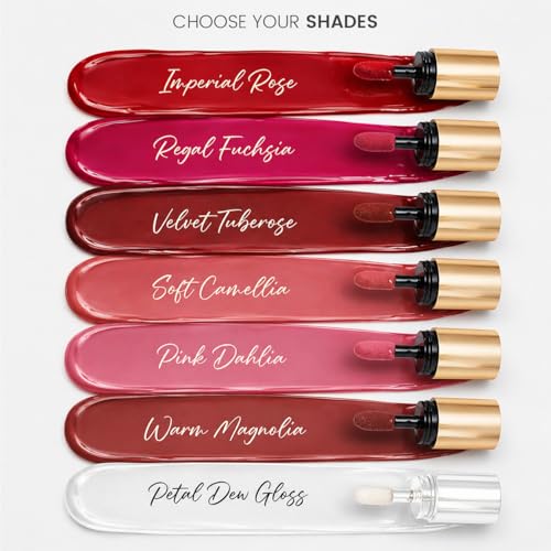 Image of Parul Garg Beauty Duo Collection 4-in-1 Bold & Nude Shades Liquid Lipstick Stack with Gloss | Matte, Transfer-Proof, Lightweight | Travel Friendly Stackable Lipsticks for Women | Made for Indian Skin Tones