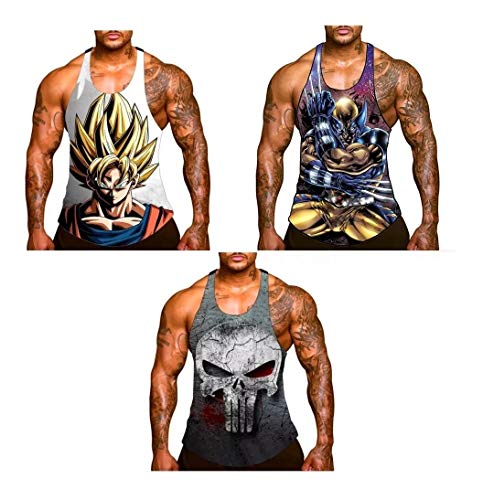 Kit 10 Regatas Super Cavada Musculação Preço De Atacado (G)