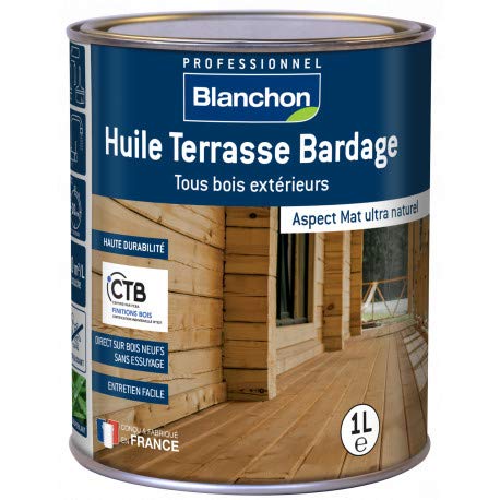 Huile terrasse bardage 1L - BLANCHON