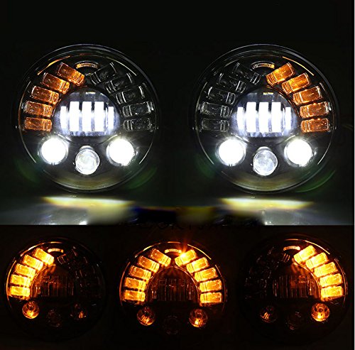 Amazon | VOSICKY(ボスキー) 7インチ 丸型 対応 LED ヘッドライト