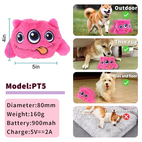 Juguete Interactivo de Pelota para Perro con Sensor de Movimiento miniatura 4