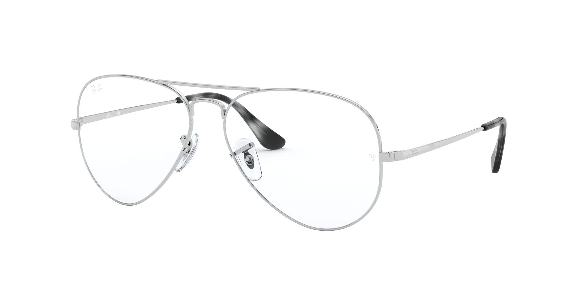 Ray-Ban Unisex Aviator RB3025 okulary przeciwsłoneczne, srebrny (Silver), 55