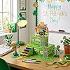 LEKSON St. Patrick’s Day Leprechaun Trap Craft Kit for Kids, Rainbow Treasure DIY Decoration Scene with Path, Signs & Accessories, Classroom & Holiday Activity Set #2