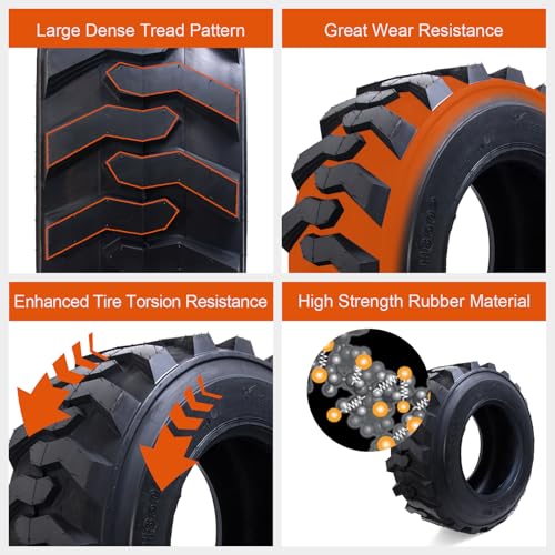 Halberd 12-16.5 Skid Steer Tires