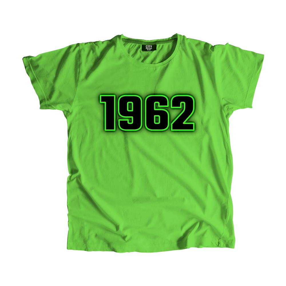 CITY POSTERS PLUS1962 Year Unisex T-Shirt