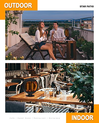 Star Patio Electric Patio Heater, Outdoor Heater, Infrared Heater With Unique Round Shape thumb #6