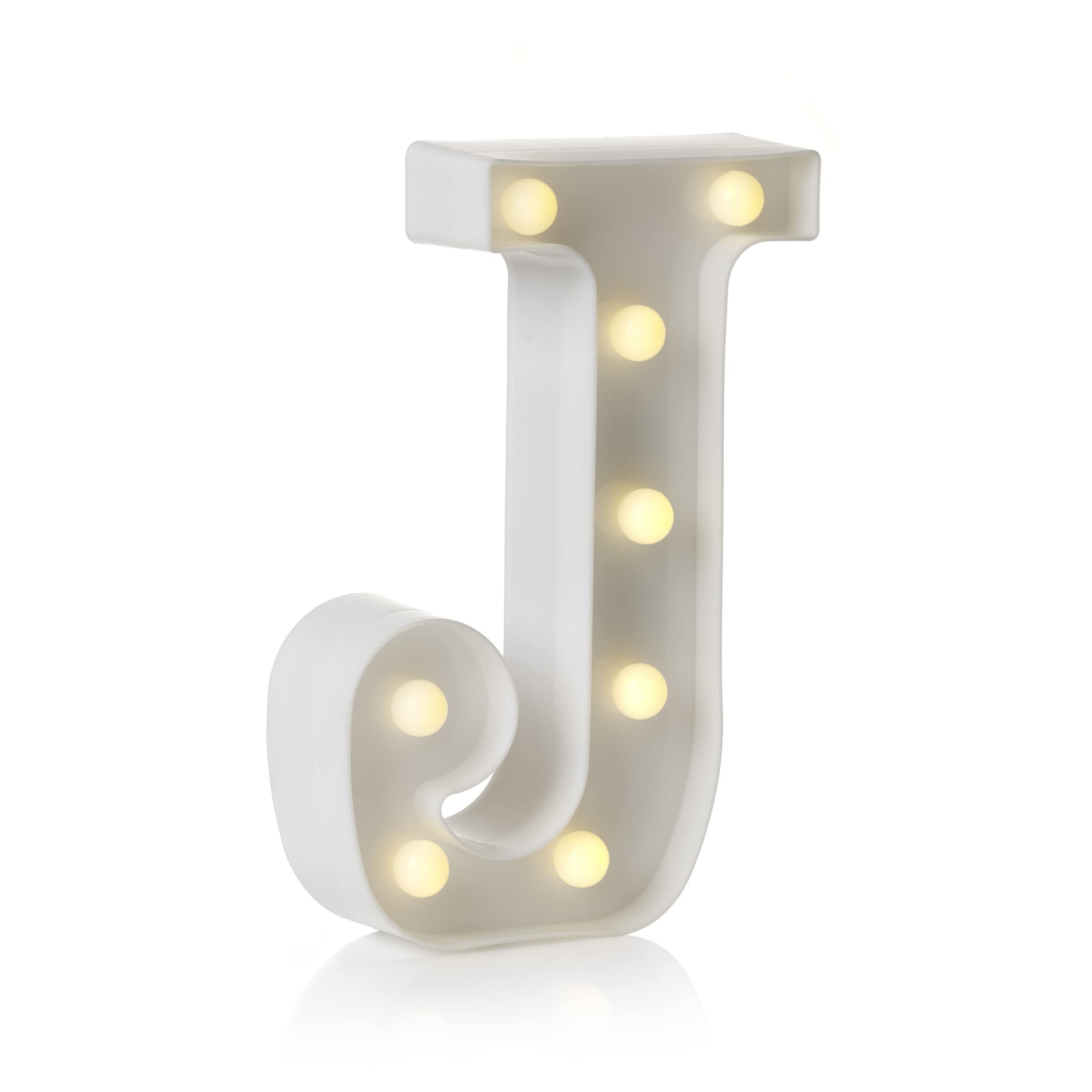 Auraglow Lettera dell'alfabeto a LED e numeri, decorazione