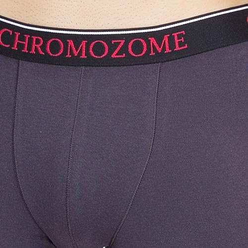 Image of Chromozome Mens Cotton-Stretch Trunks (Pack of 2)