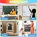 59ft Bulletin Board Border Decorations, Rainbow Pencil Decor Classroom Bulletin Border Trims Self-Adhesive Stickers for Display Wall Blackboard Decor(45L)