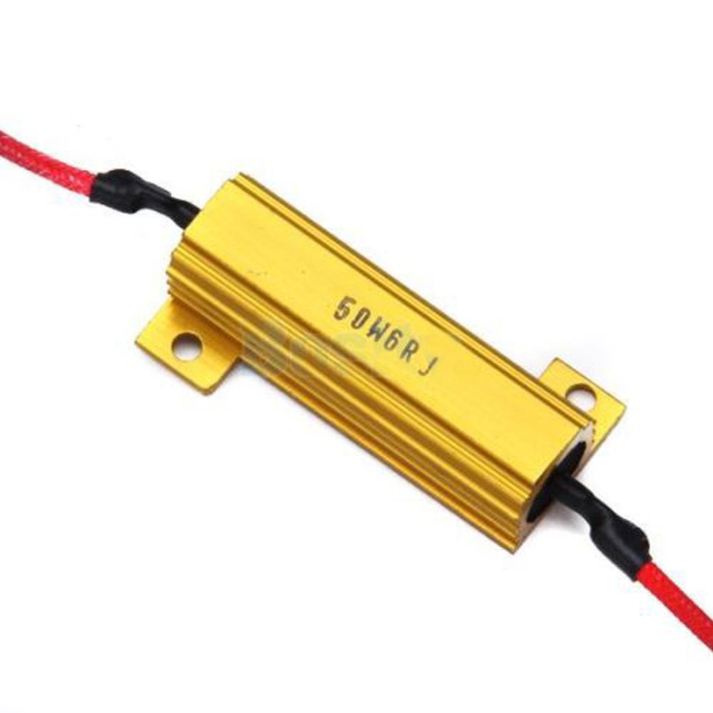 Mintice™ 4 X 12V KFZ Auto LKW 50W 6 Ohm Lastwiderstand Widerstand für LED SMD Blinker Schwanz Mintice™ 4 X 12V KFZ Auto LKW 50W 6 Ohm Lastwiderstand Widerstand für LED SMD Blinker Schwanz