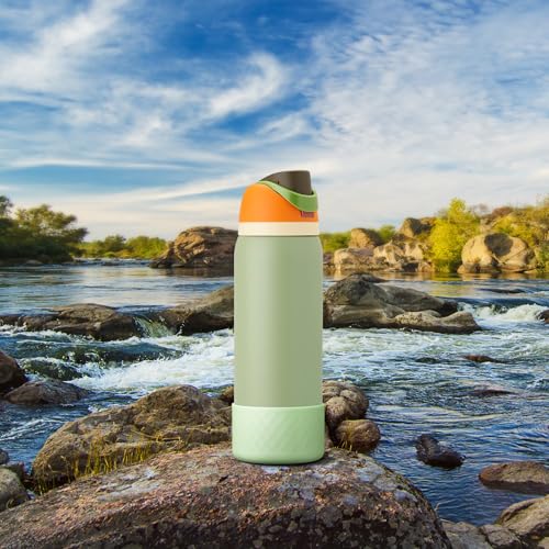 Silicone Boot for Owala Water Bottle 32 oz, Anti-Slip Protective Sleeve for FreeSip/Twist/Flip Stainless Steel Water Bottles Accessories by Beonsky - Image 6