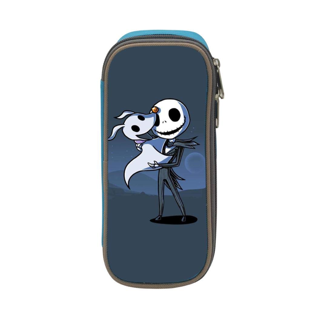812 The Nightmare Before Christmas Pen case - Individual Printed Pencil Box Large Capacity Utility Pen Bag
