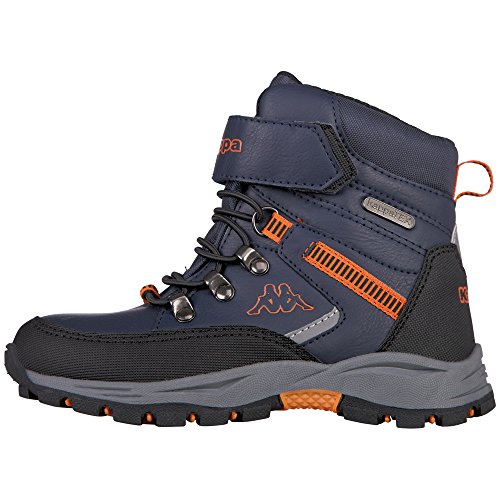 Kappa Rookie Tex, Náuticos Unisex Adulto, Azul (Navy/Orange 6744), 39 EU