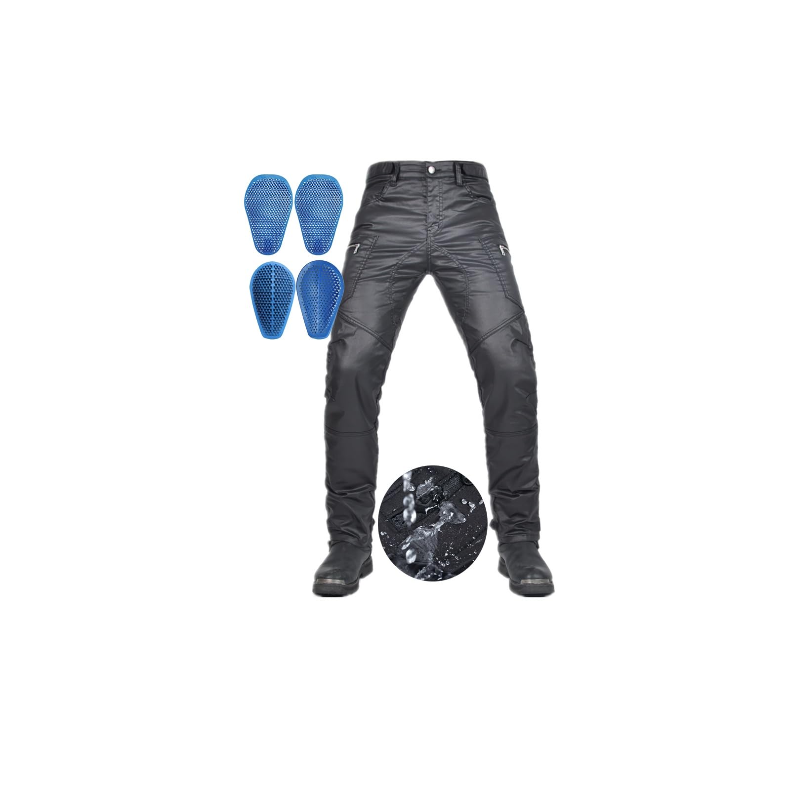 Pantaloni Da Motocross Da Donna Per Tutte Le Stagioni Membrana Impermeabile E Traspirante, Vita Regolabile, Protezioni CE, Abbigliamento Da Motocross