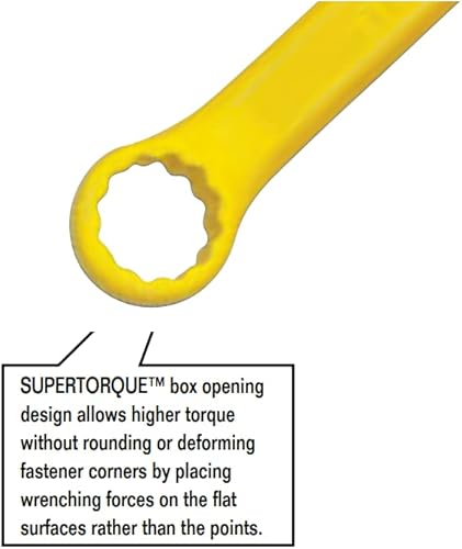 Miniatura 4 de Williams 1216YSC Llave combinada súper combinada amarilla, 12 pulgada