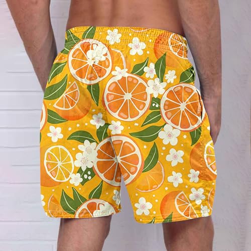 Trousers Pants for Mens Summer Fall Graphic Loose Fit Beach Hawaiian Pleated Trousers Pants Shorts Man 20253