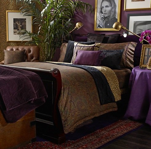 Lauren by Ralph Lauren New Bohemian King Bedskirt - Paisely