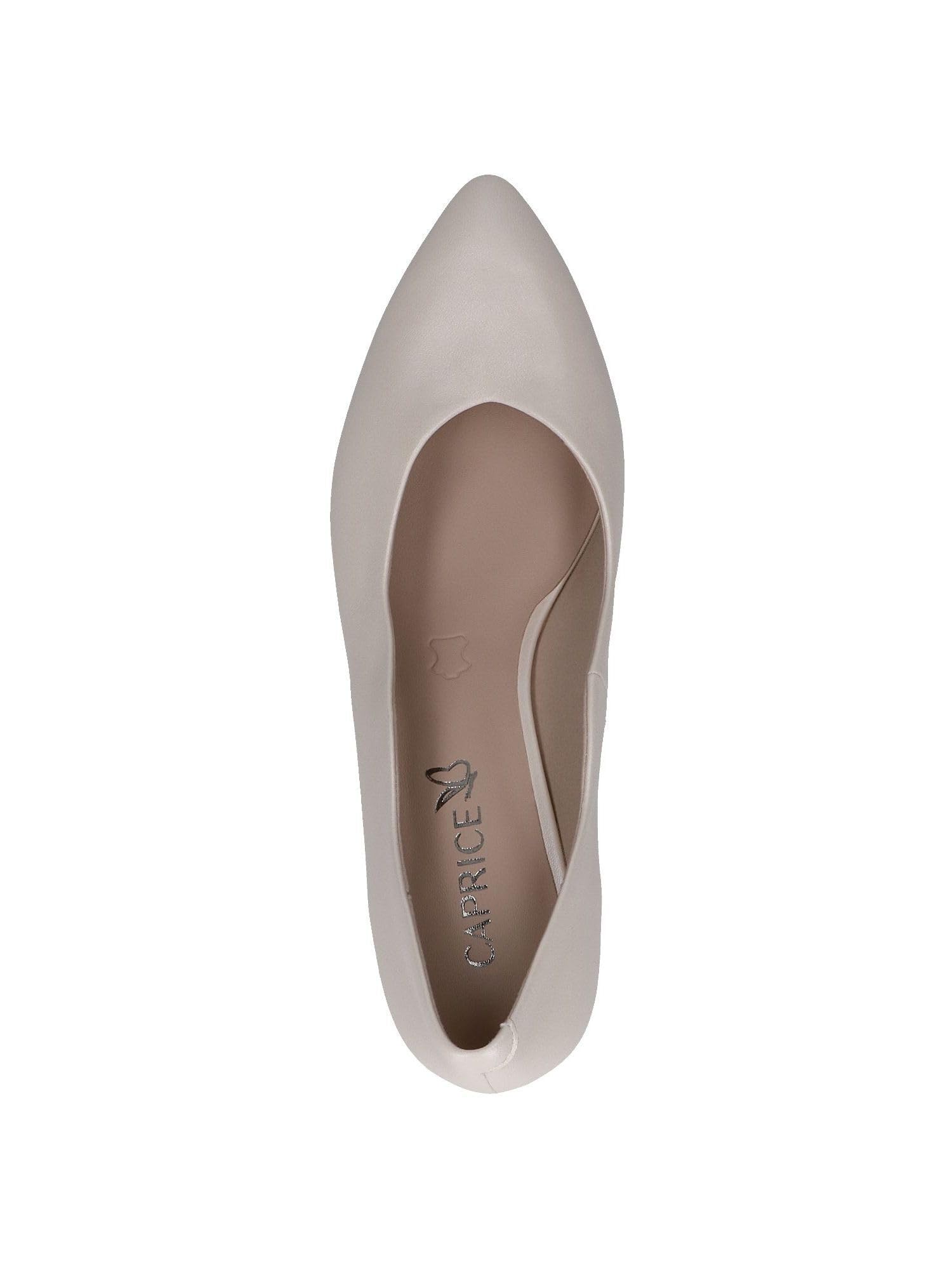 CAPRICE Damen Pumps aus Leder mit Trichterabsatz