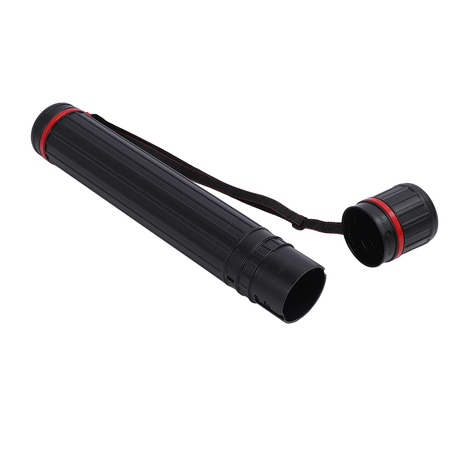 KIMISS Tubo de Póster Expandible - Tubo de Dibujo Telescópico para Arte, Planos, Mapas - Soporte de Transporte de PVC Duradero
