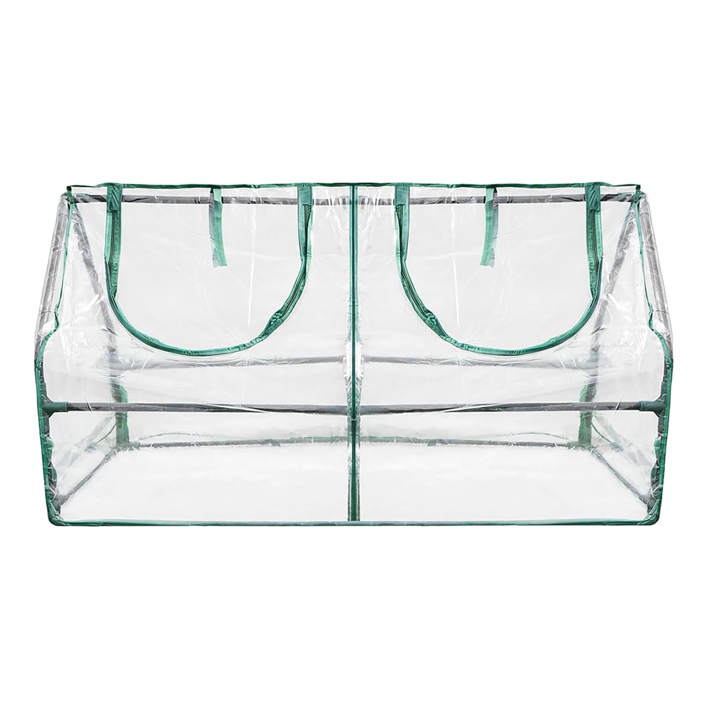 Zenport SH3212A Garden Cold Frame Greenhouse Cloche