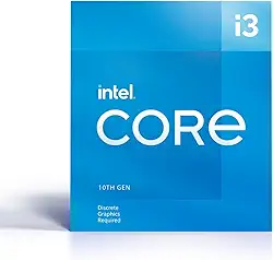 Processador INTEL CORE I3-10105F 3.7GHZ Turbo 4.4GHZ 6MB CACHE 4 Núcleos, 8 Threads SEM VIDEO INTEGRADO LGA 1200 - Intel