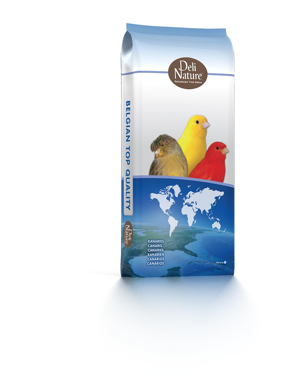 Deli Nature KANARIENVOGEL-Futter Basis 20 kg Sack Basisfutter Kanarien