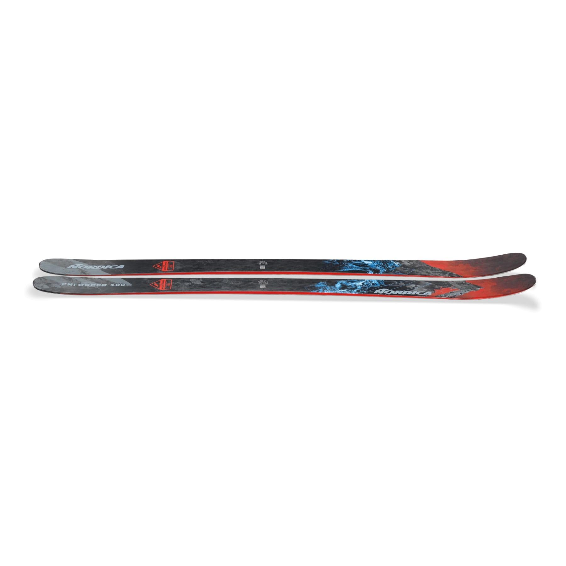 Amazon.com : Nordica Enforcer 100 Skis 2024 - Men's Red/Black 172