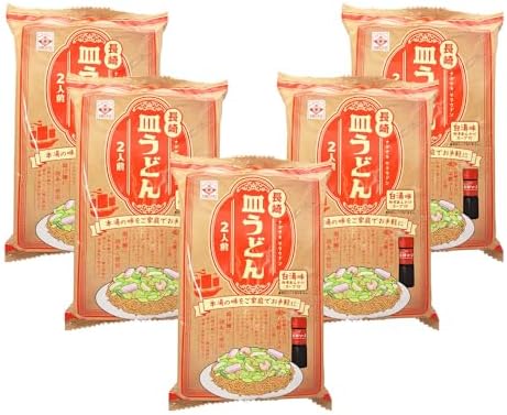 （00:30時点） ヒガシフーズ 長崎皿うどん2人前（金蝶ソース付）145.8g×5袋／ご当地・取り寄せ・めんとスープで、味はもう完成