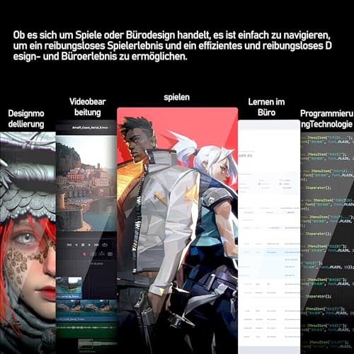 suevery Gaming PC Ryzen 5 5600GT (6 Kerne 12 Threads, bis 4.6GHz) Desktop Computer Tower 16GB RAM | 512GB NVMe SSD | WLAN | Win 11 | Prebuilt Gamer PC (Weiß)