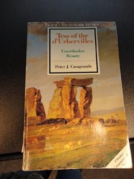 Paperback Tess of the D'Urbervilles: Unorthodox Beauty (Twaynes Masterwork Studies) Book