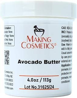 MakingCosmetics Avocado Butter - 4.0fl oz / 113g - Skin & Hair Care Ingredients