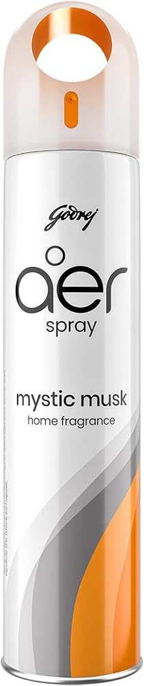 Godrej aer Spray | Room Freshener for Home & Office - Mystic Musk (200 ml) | Long-Lasting Fragrance