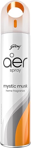 Godrej aer Spray | Room Freshener for Home &amp; Office - Mystic Musk (200 ml) | Long-Lasting Fragrance