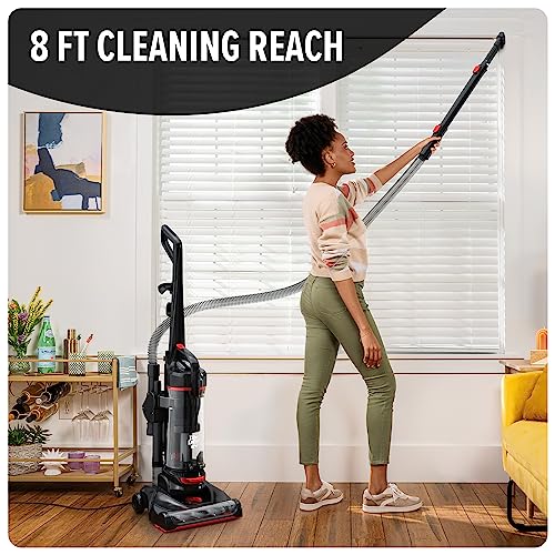 Dirt Devil Multi-Surface Total Pet+ Upright Bagless Vacuum Cleaner for Carpet and Hard Floor, with Pet Tool Kit, Powerful, Lightweight, Corded Vacuum Cleaners for Home Use by Dirt Devil - Used condition - Image 6
