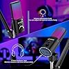 FDUCE M160 USB Gaming Microphone Kit for PC,RGB Condenser Podcast Mic with Monitor Jack,Quick Mute,Gain Control,Pop Filter,Boom Stand for Recording Streaming,Podcasting,Gaming #2