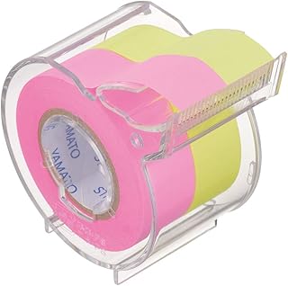ヤマト 付箋 メモック ロールテープ 強粘着 カッター付き 15mm×10m PRK-15CH-RL