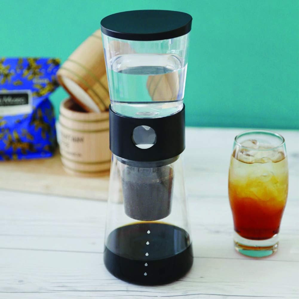 NUVO Cold Brew Dutch Drip type coffee maker hand drip coffee making (Dark Gray)