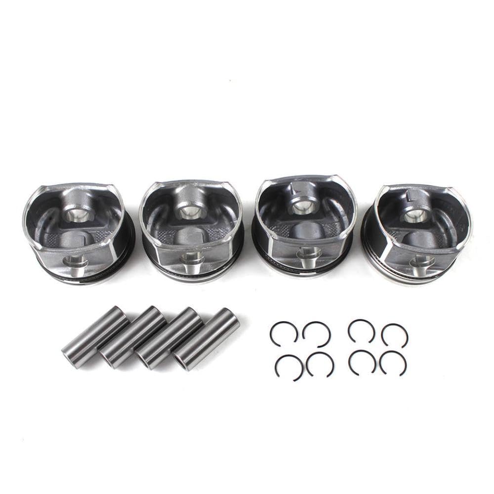 Set pistoni e fasce elastiche motore M271 1.8 Φ82mm 2710302217 2710300024 2710306617 A2710300024 Compatibile con i modelli che utilizzano il motore W203 W204 A209 C200K