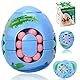 Magic Bean Rotierender Würfel, Rotierender Fingerwürfel Rotating Cube Spielzeug Kreatives Dekompression Lernspielzeug Rotierende Kleine Perlen Fingertip Zauberwürfel für Kinder Teens Erwachsene Blau