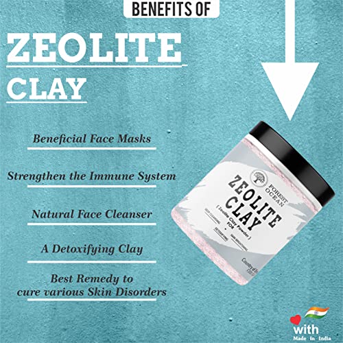 Image of Natural Zeolite Clay Powder For Healthy Hair Care & Skin Care - 200g
