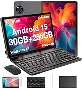 DOOGEE T30 Ultra Tablet 2.5K 11 Inch, Helio G99 Octa-Core 2.2GHz Android Tablets, 8580mAh/18W, 32(12+20) GB RAM 256GB ROM (TF 2TB) Tablet, 16+8MP & Tu00dcV & 2.4G/5G WiFi, Widevine L1, Black