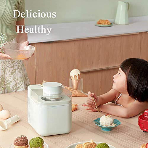 LLSS Hausgemachte Eismaschine, Elektrischer Eismaschinen-Kompressor, Sorbet-EiscremeFrozen Maker Kids – Bild 3