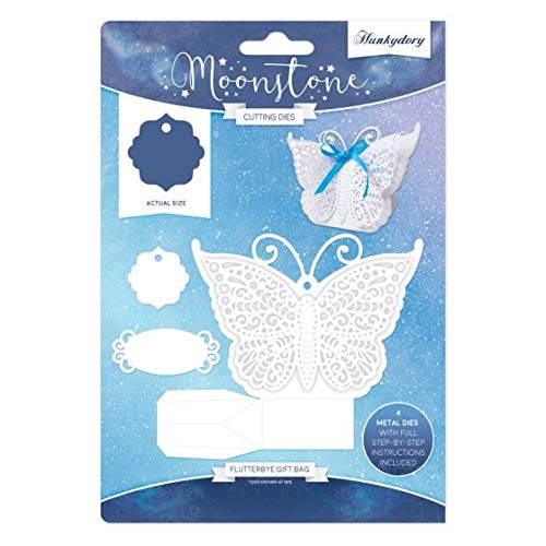 Hunkydory - Flutterbye Gift Bag Moonstone Die Set - MSTONE181