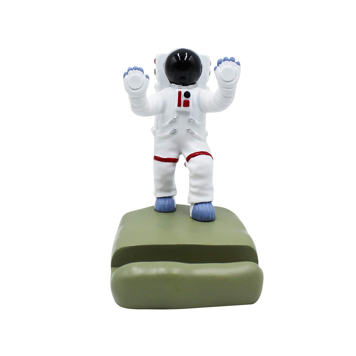 Cuddty Astronaut Desktop Stand Holder Desk Mount Universal for Cell Mobile Phone, Creative Home Model Ornaments Decoration