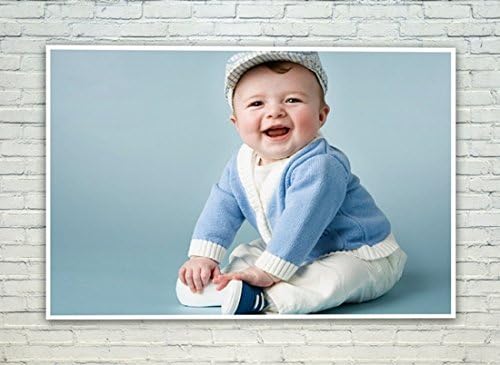 Posterskart Cute Baby Multicolour 300 GSM Matte Finish Paper Poster for Room (12 x 18 Inch)