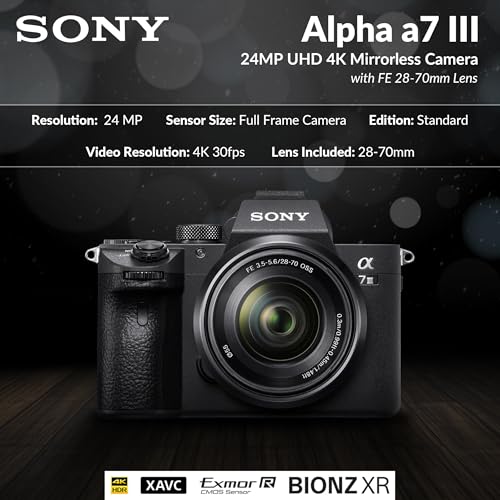 Deluxe full frame mirrorless camera Bundle