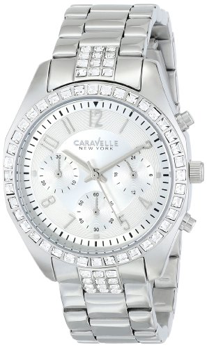 Caravelle New York by Bulova Women's 43L171 Analog Display Japanese Quartz White Watch